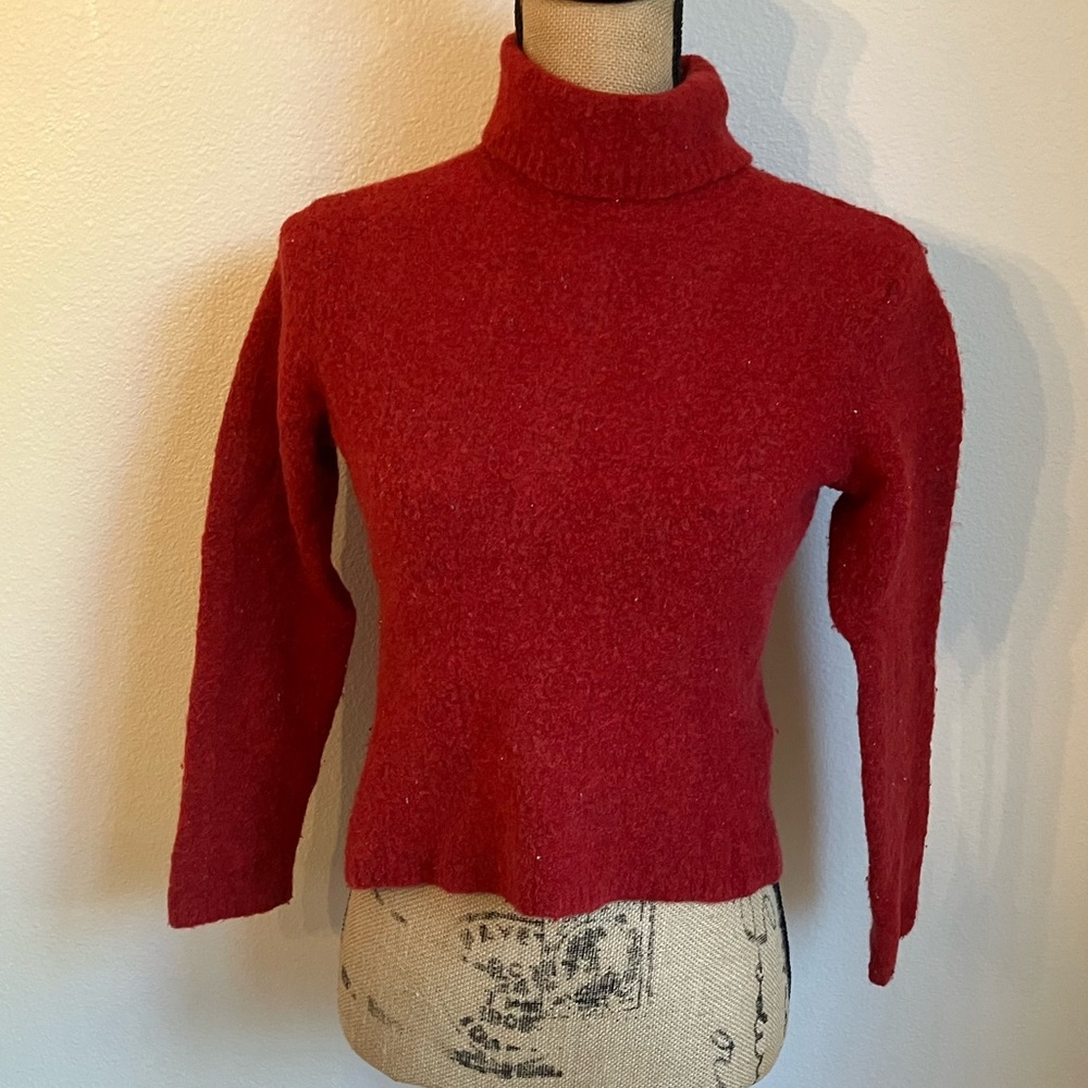 Talbots cropped sweater